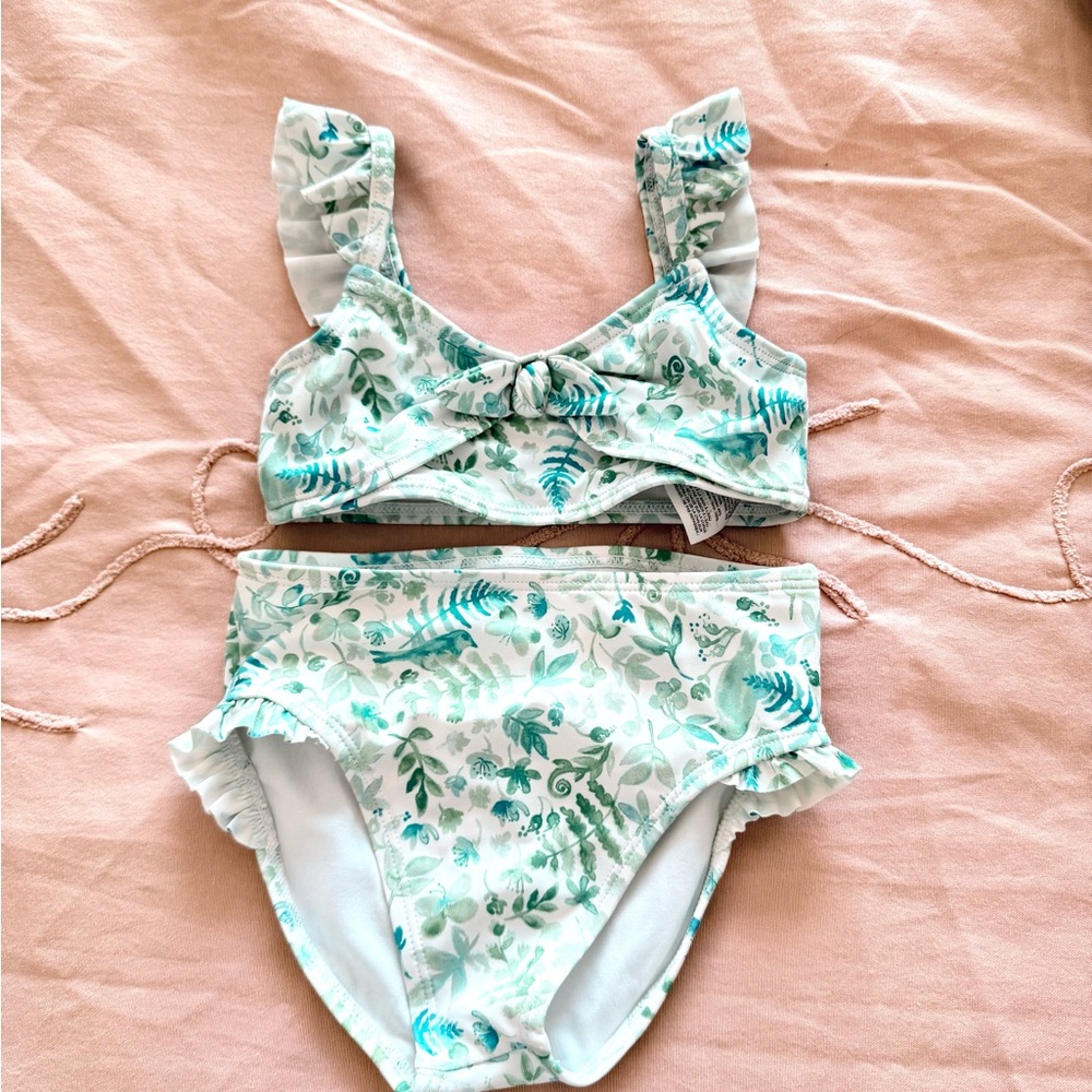 Leafy Green Kids Bikini Set